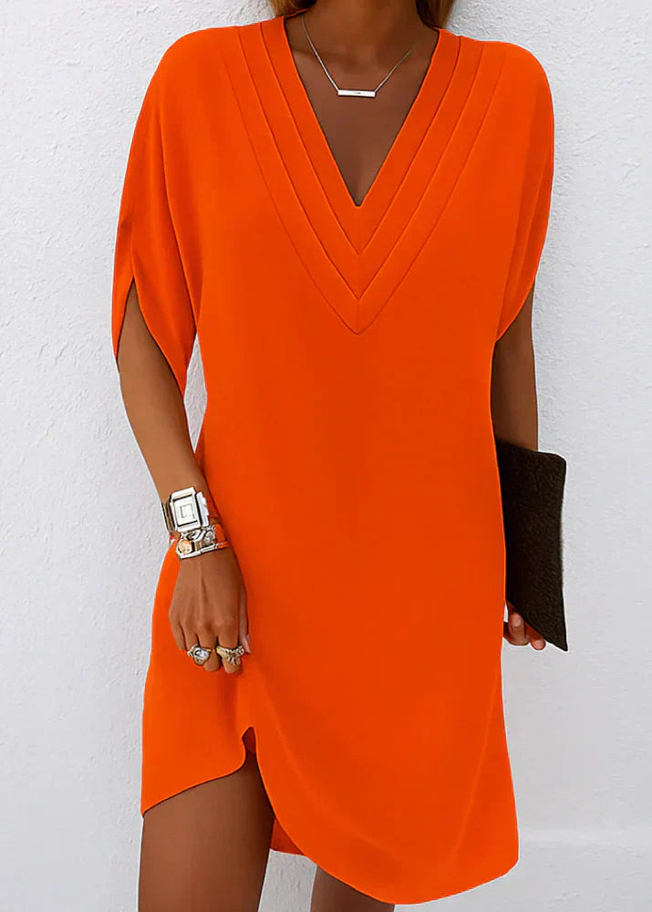 Lynn | Wickelkleid mit V-Ausschnitt