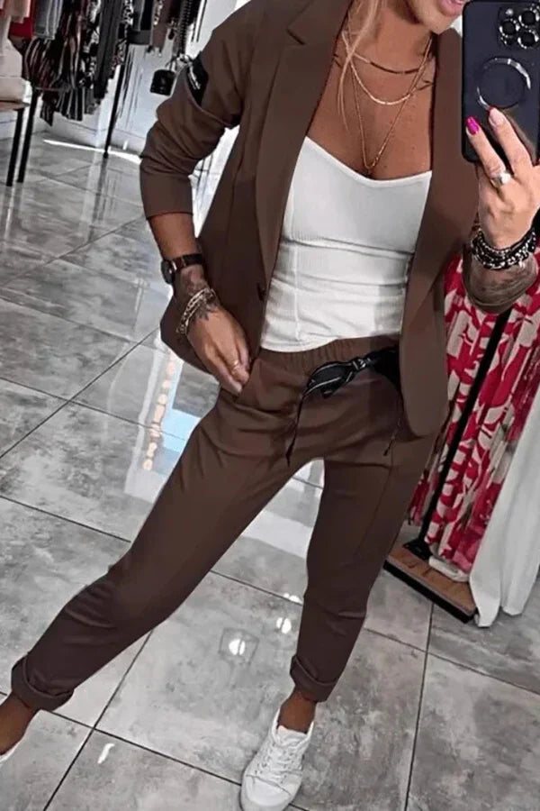 Leni Damen-Set | Modisches Zweiteiler-Outfit mit komfortabler Passform
