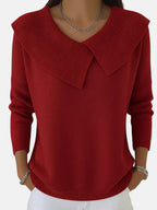 Lucia | Warmer Pullover mit weichem Kragen