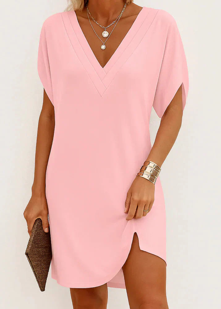Lynn | Wickelkleid mit V-Ausschnitt