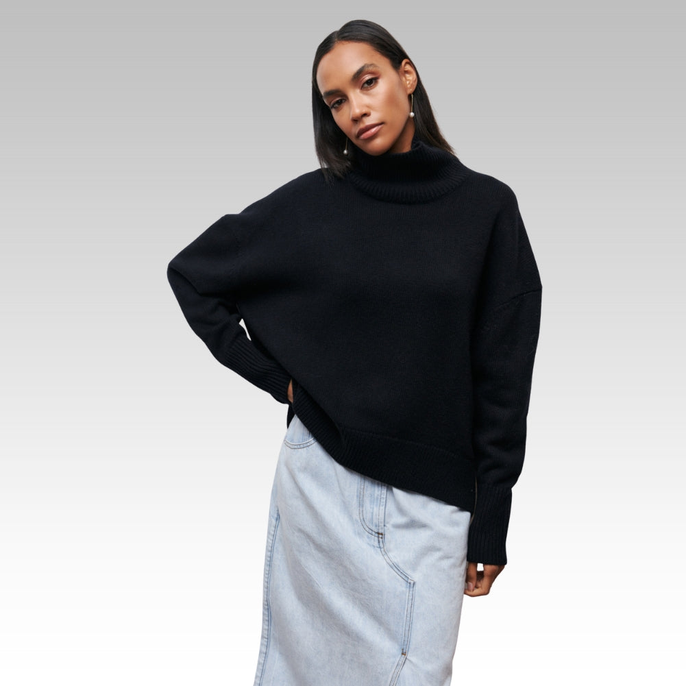 Juliana | Zeitloser Eleganter Rollkragenpullover
