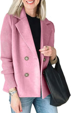 Camela | Blazer mit gestrickten Ärmeln