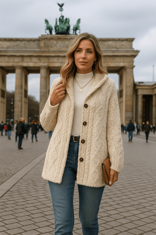 Celine | Weiche Teddy-Weste