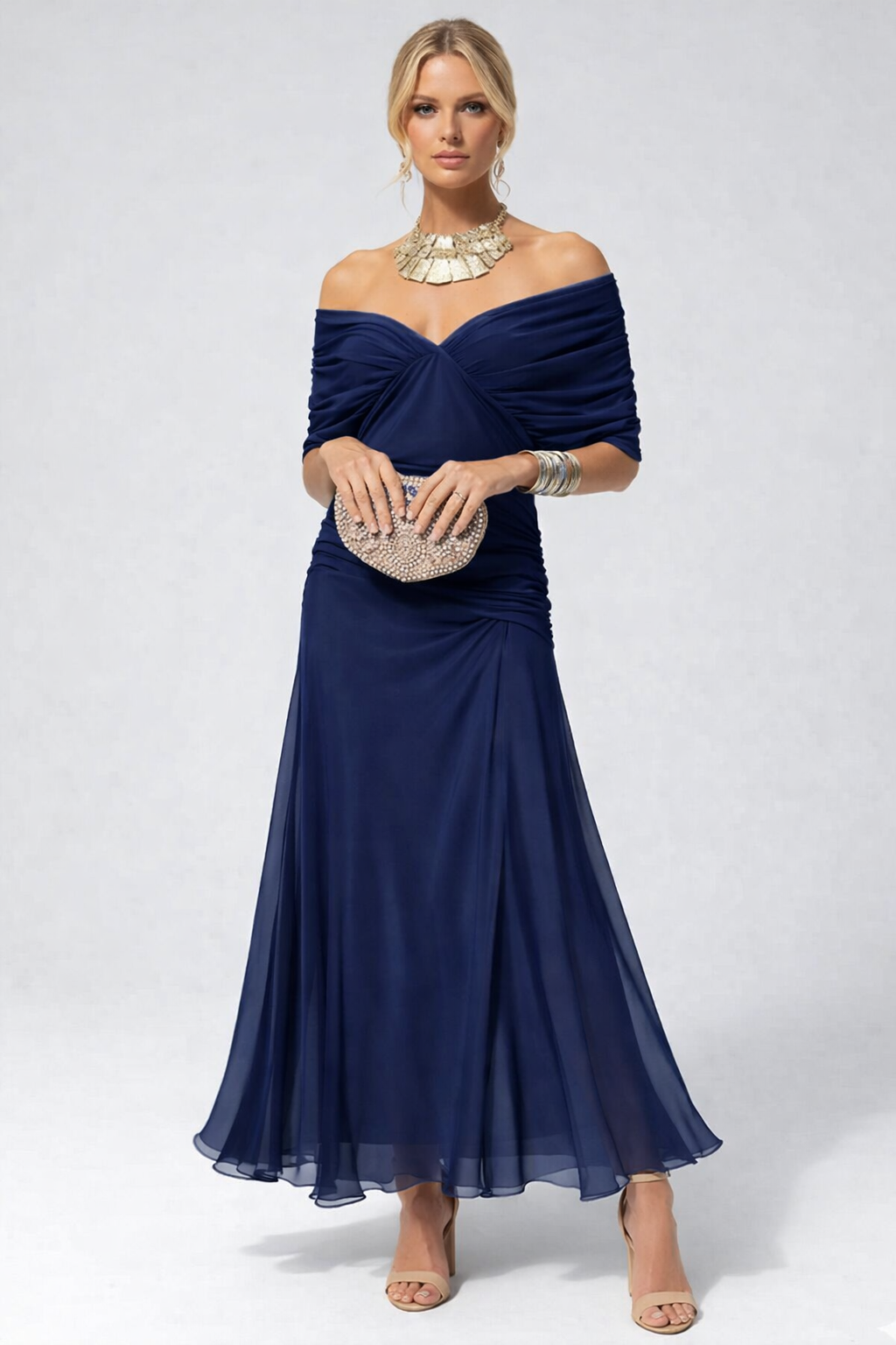 Lilly | Fließendes Midikleid
