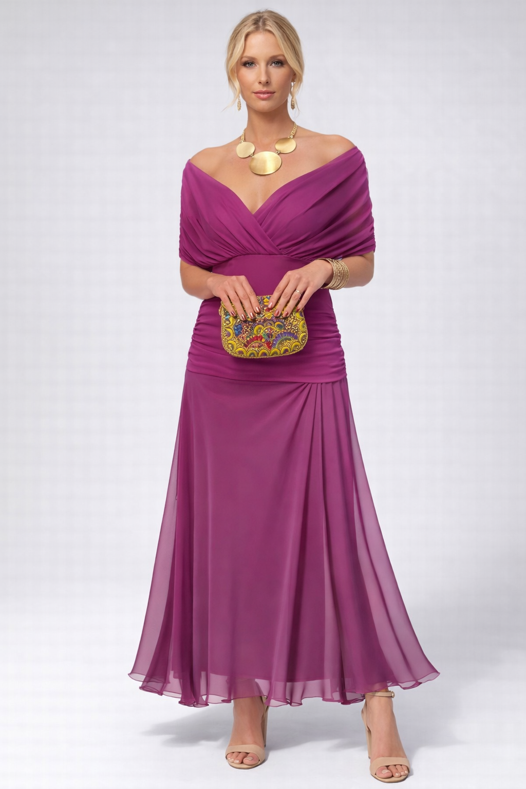 Lilly | Fließendes Midikleid