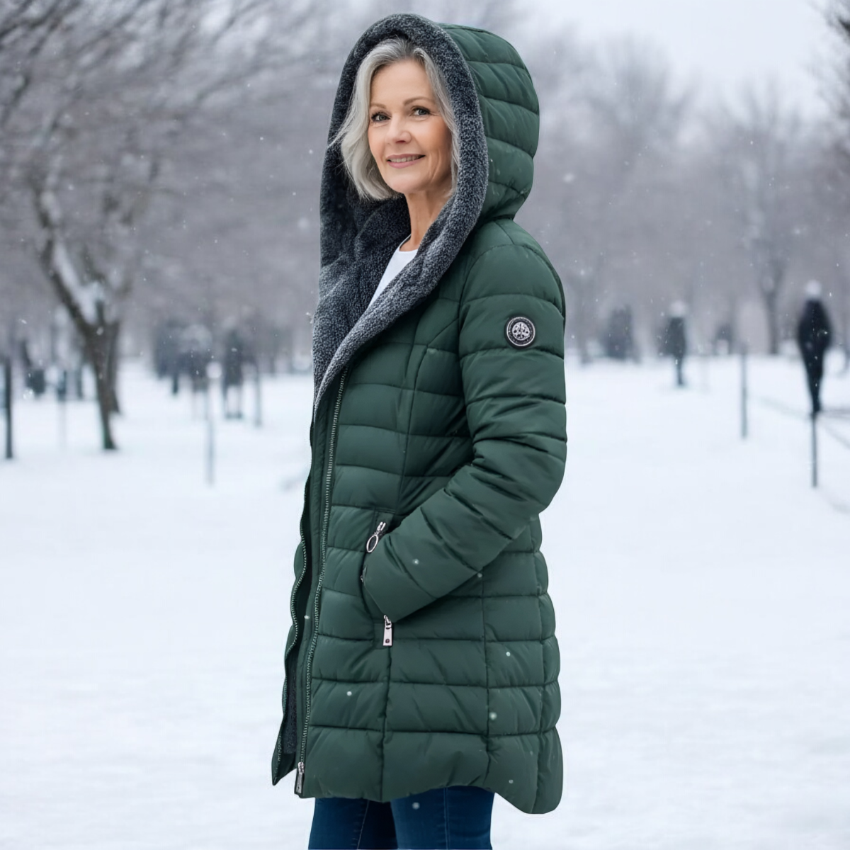 Elodie | Gesteppter Wintermantel