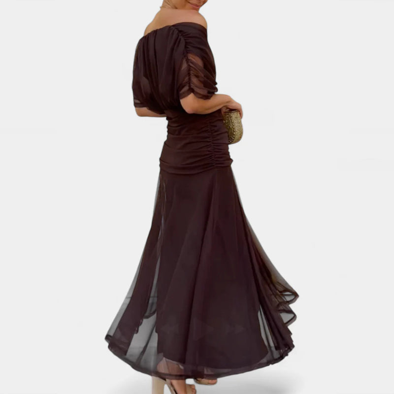 Lilly | Fließendes Midikleid