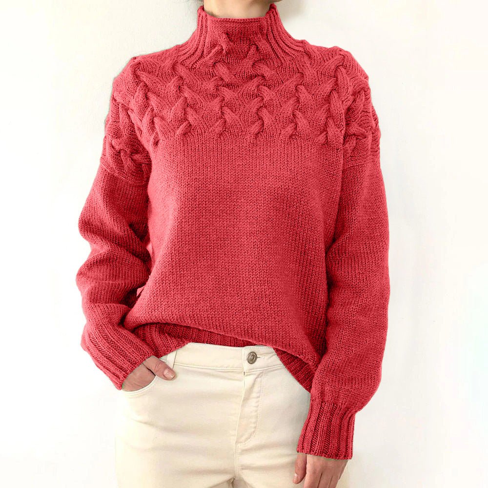 Elva | Gemütlicher Damen-Rollkragenpullover