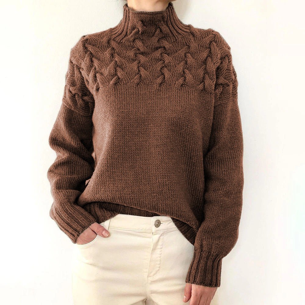 Elva | Gemütlicher Damen-Rollkragenpullover