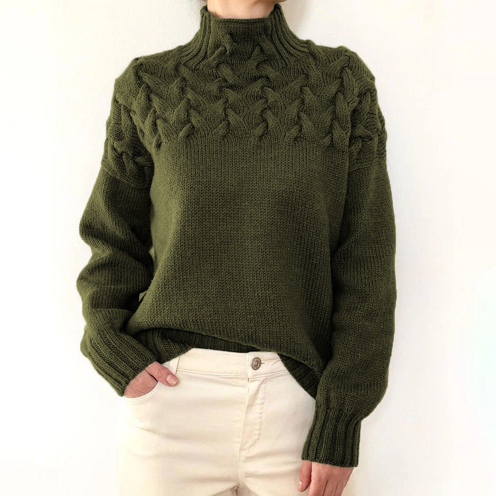 Elva | Gemütlicher Damen-Rollkragenpullover