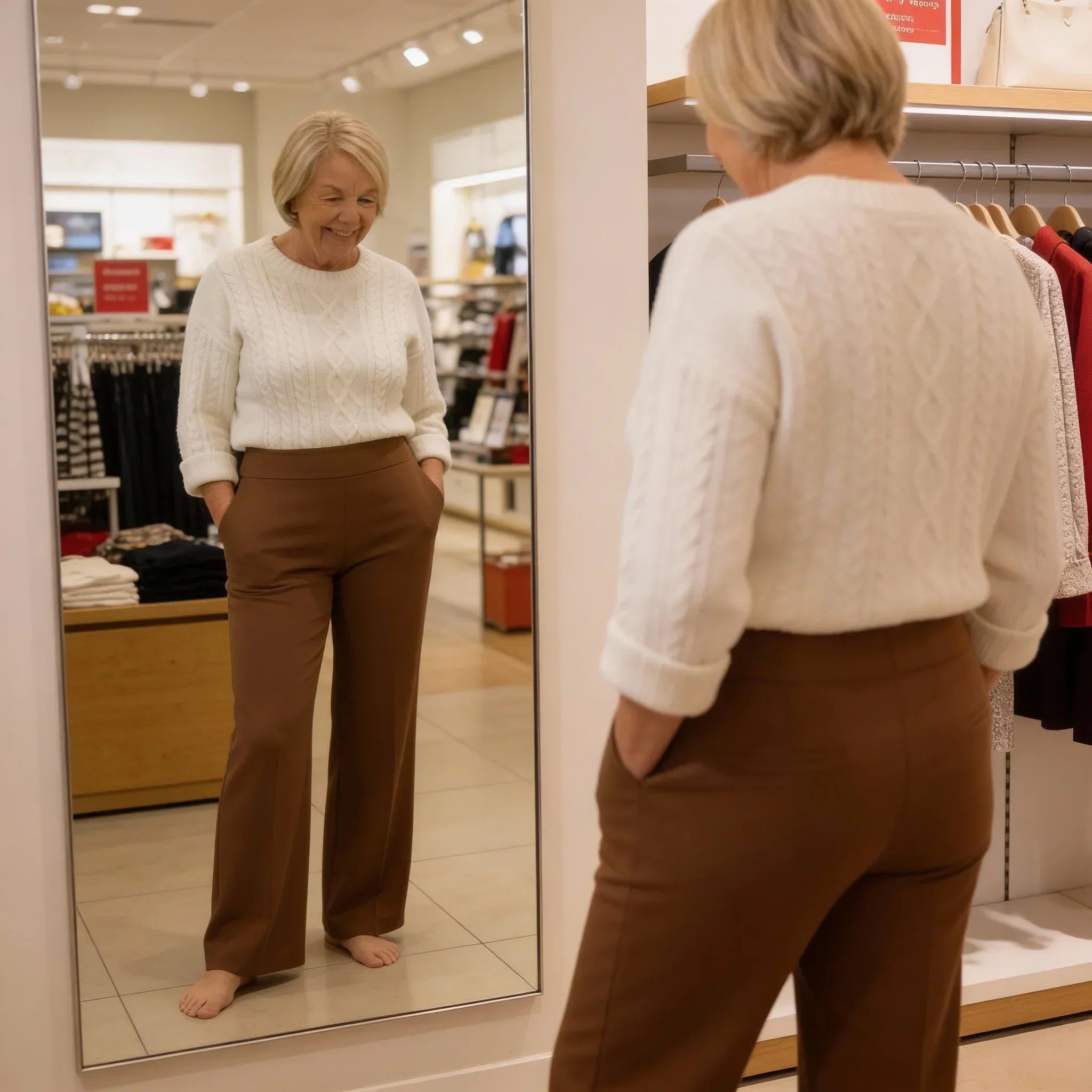 Amber | Komfortable Stretchhose für jede Frau (2-für-1)