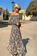 Lilly | Fließendes Midikleid