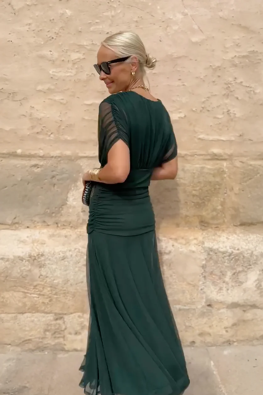Lilly | Fließendes Midikleid