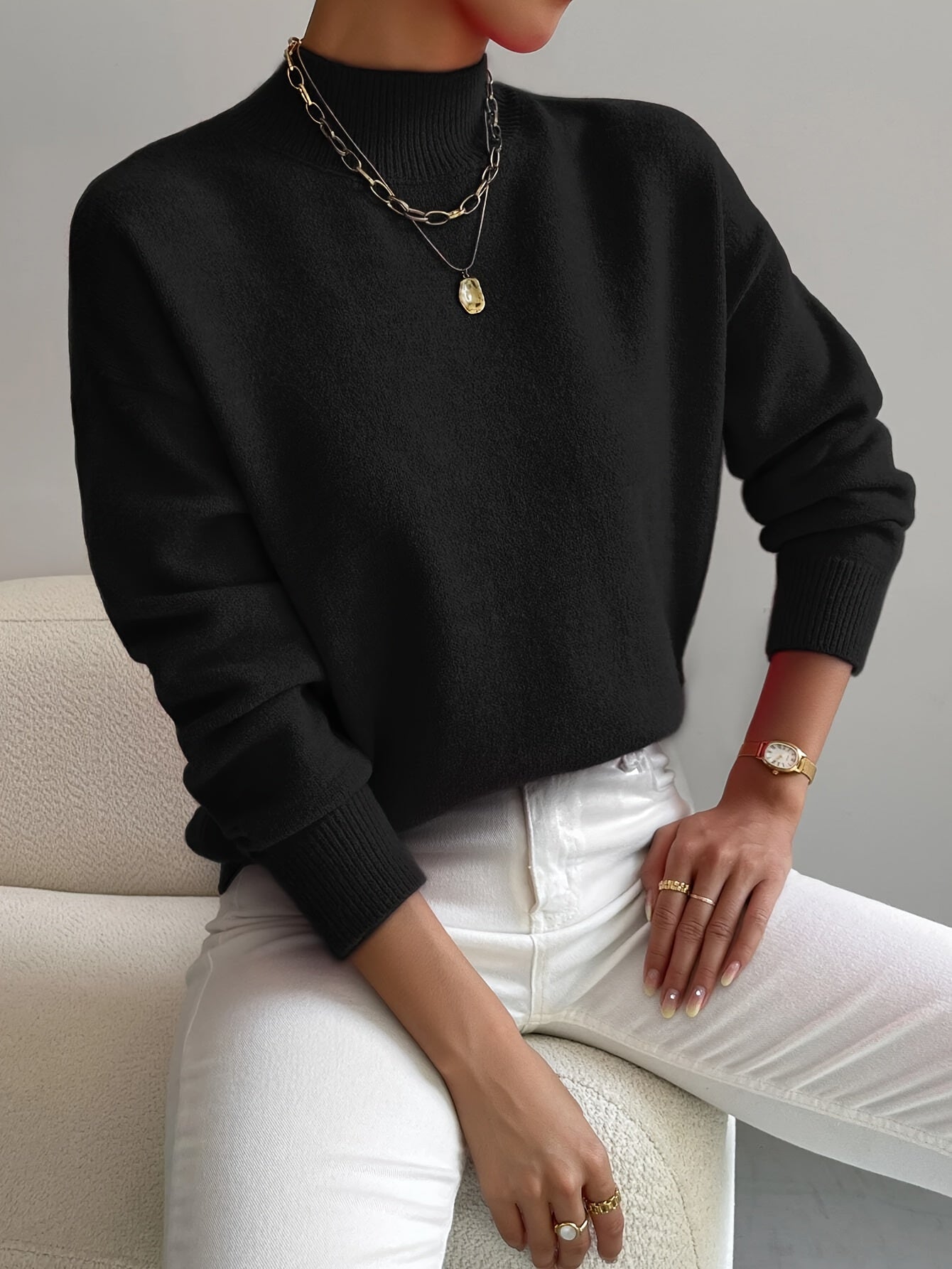 Marie | Eleganter und warmer Pullover