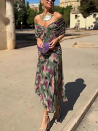 Lilly | Fließendes Midikleid