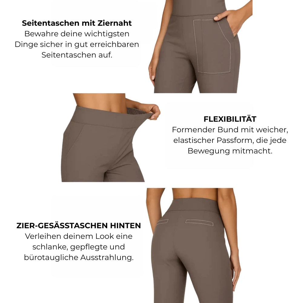 Amber | Komfortable Stretchhose für jede Frau (2-für-1)