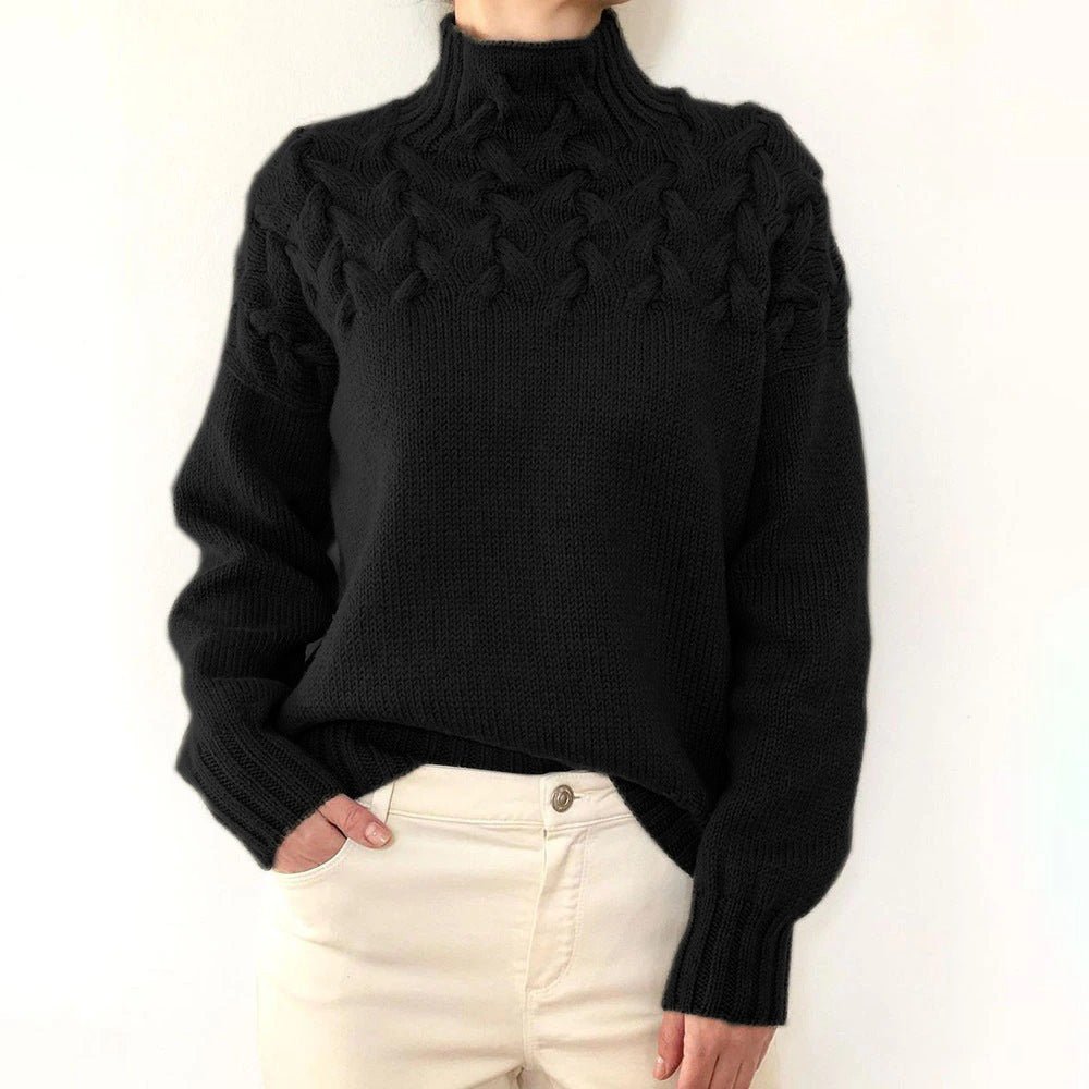 Elva | Gemütlicher Damen-Rollkragenpullover